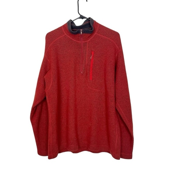 Patagonia Vintage Oberland Pullover Color Deep Cayenne - Picture 2 of 8